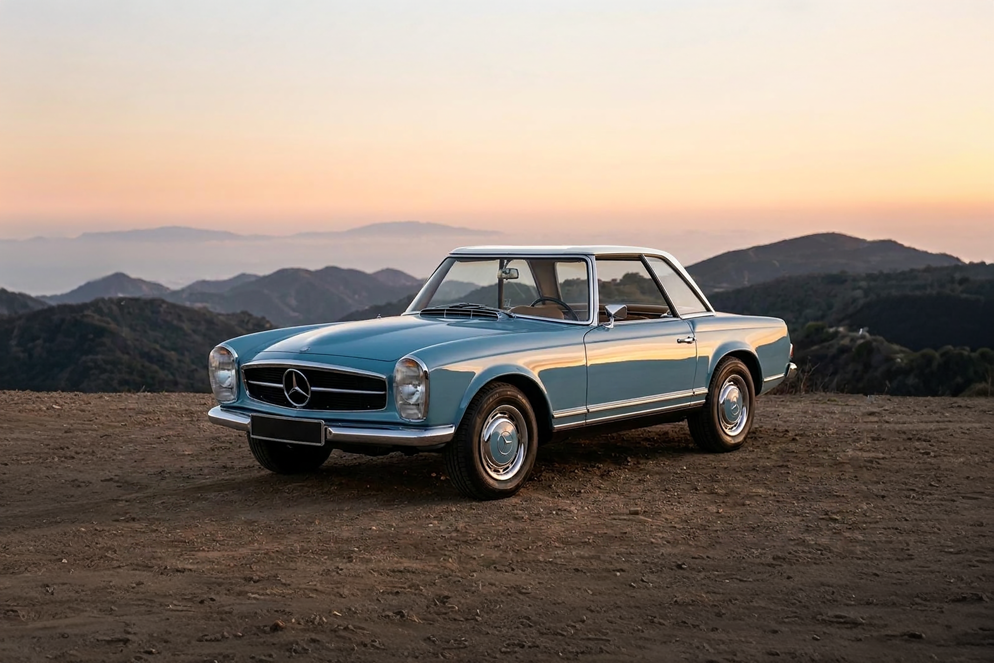 Rubey Invest Mercedes 230 SL Pagode W113 tokenized collectible classic car plus one projects antwerp image banner Autoworld Iconic Cars museum Brussels78